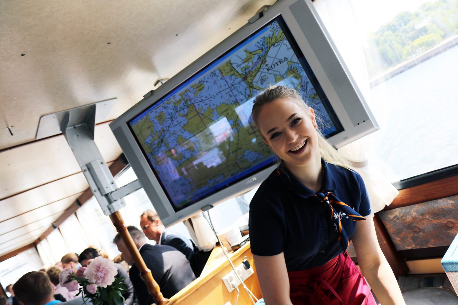 Vikla-aluksen tunnelmaa